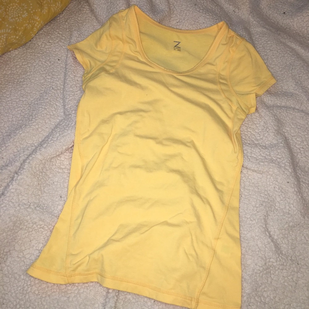 Zella bright yellow athletic top ⭐️⚡️